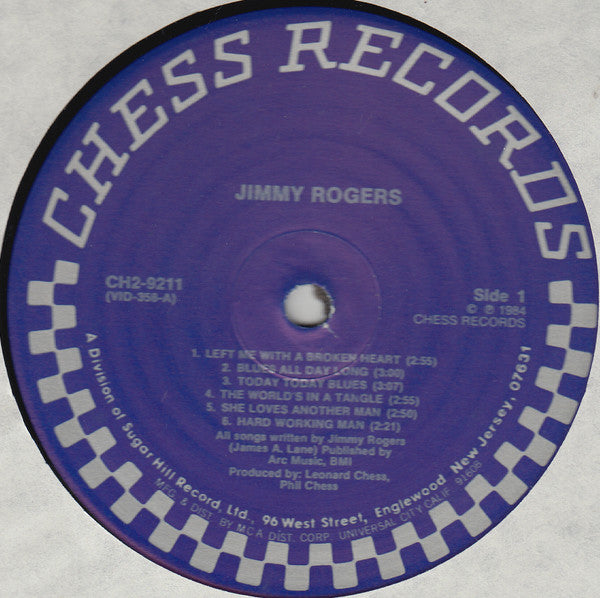 Master Release: Jimmy Rogers by Jimmy Rogers