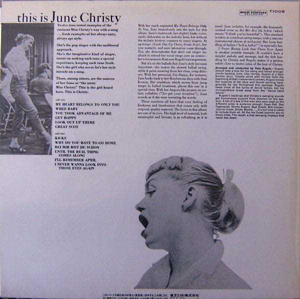 Master Release: This Is June Christy! by June Christy