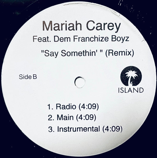 Master Release: Say Somethin' by Mariah Carey