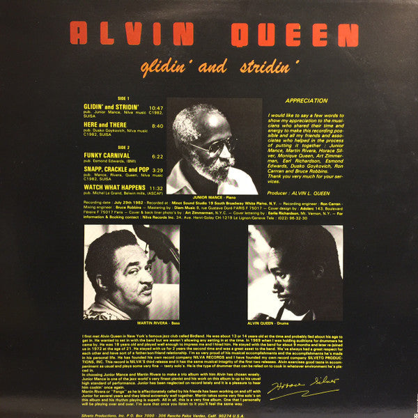 Release: Glidin' And Stridin'-Vinyl-Switzerland-1982-NQ 3403-6187099