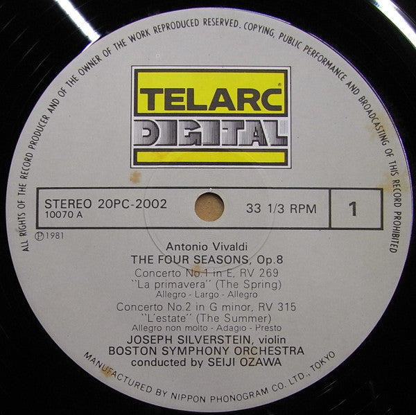 Master Release: The Four Seasons = 小沢の四季 by Antonio Vivaldi