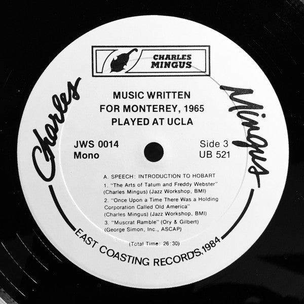 Music Written For Monterey, 1965 Not Heard... Played In Its Entirety, At UCLA