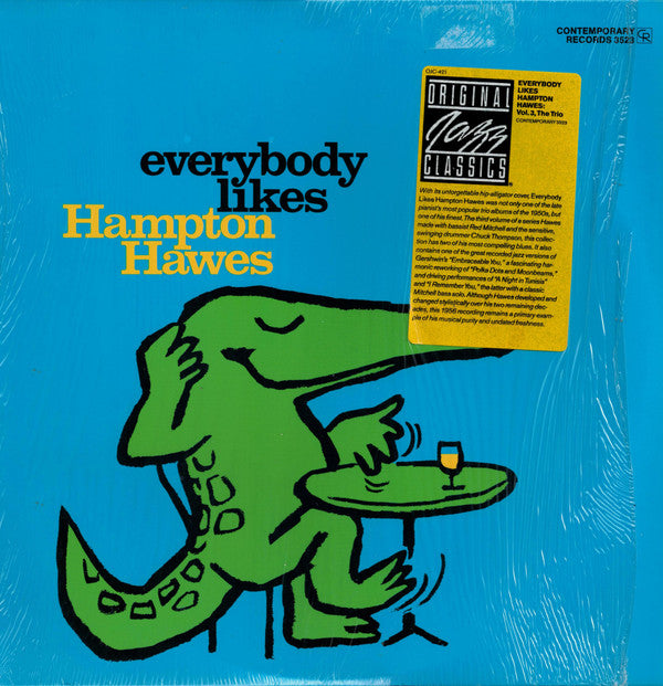Release: Everybody Likes Hampton Hawes, Vol. 3: The Trio-Vinyl-US-1990-OJC-421, C-3523-3314718