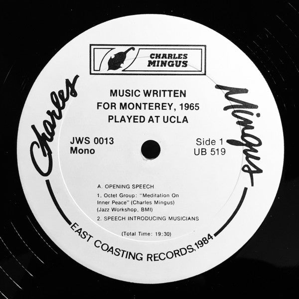 Music Written For Monterey, 1965 Not Heard... Played In Its Entirety, At UCLA