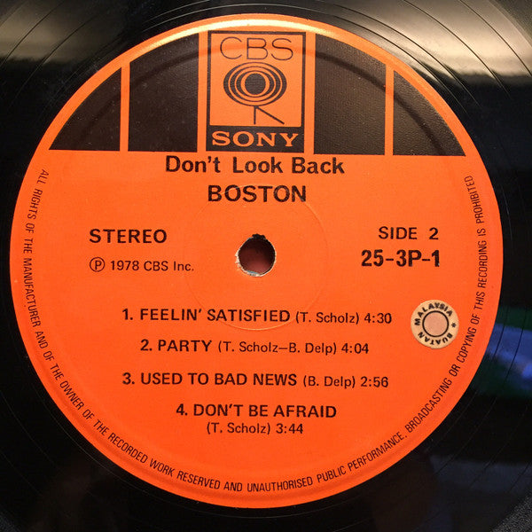 Don't Look Back