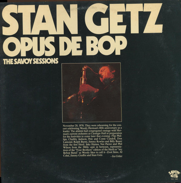 Release: Opus De Bop-Vinyl-US-1977-SJL 1105-1953935