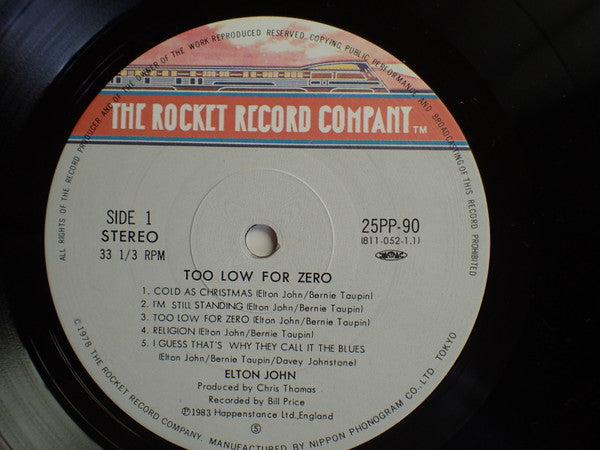 Too Low For Zero