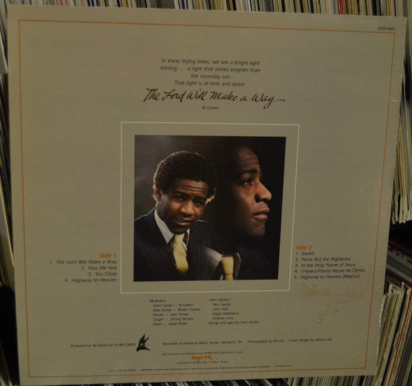 Release: The Lord Will Make A Way-Vinyl-US-1980-MSB-6661-1884217