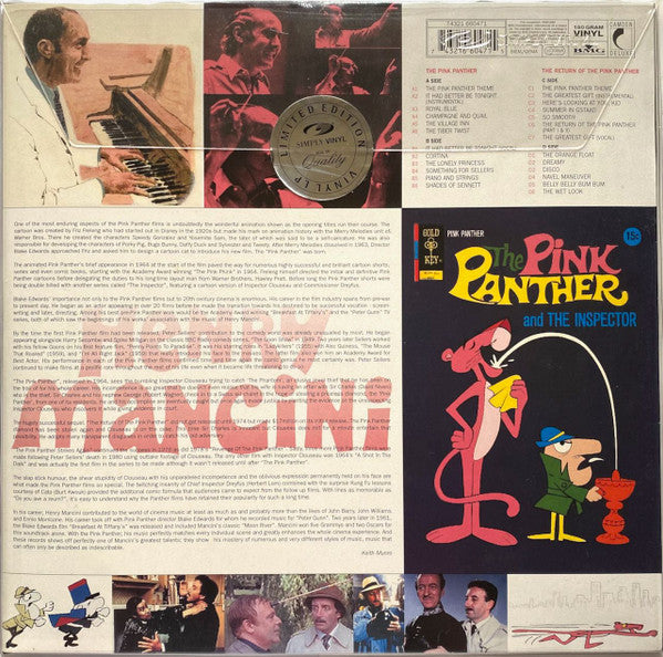 Release: The Pink Panther And The Return Of The Pink Panther-Vinyl-Europe-1999-74321 660471, SVLP 084-5896203