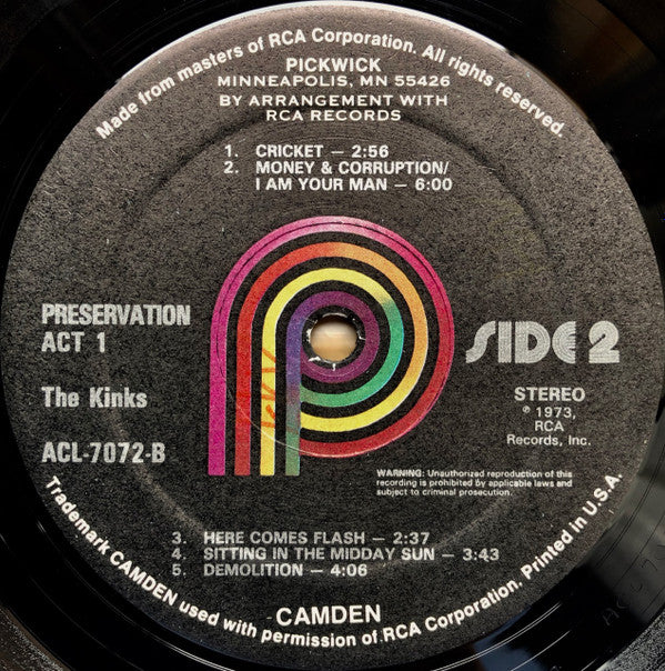 Preservation Act 1