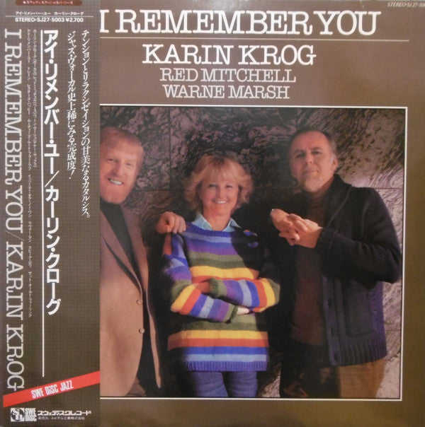 Release: I Remember You...-Vinyl-Japan-1982-SJ27-5003-6403069