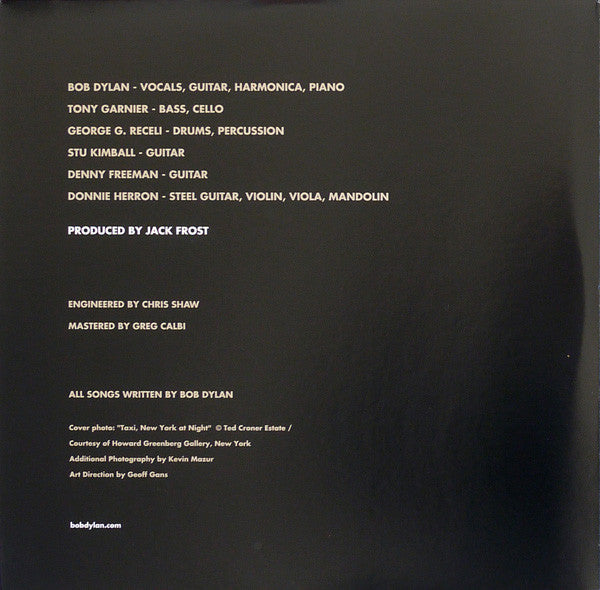 Master Release: Modern Times by Bob Dylan