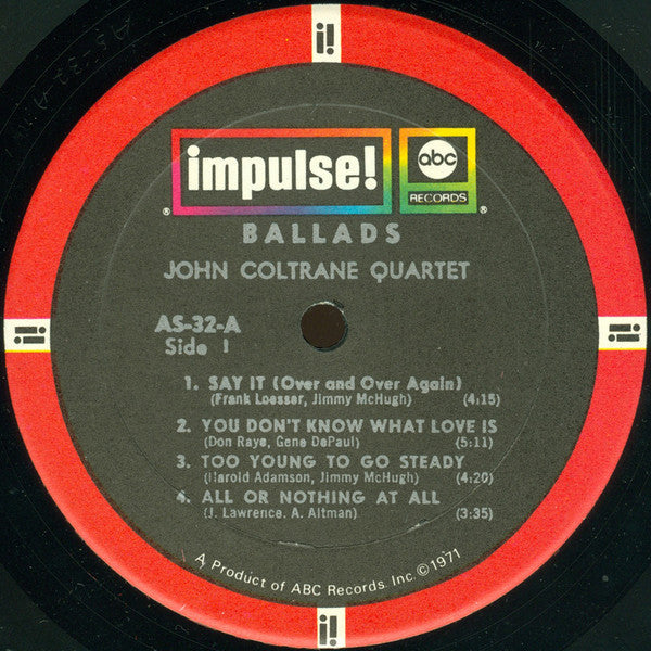 Release: Ballads-Vinyl-US-1971-A-32, AS-32-8187495