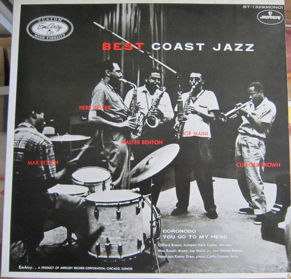 Release: Best Coast Jazz-Vinyl-Japan-1974-BT-1329-8132691