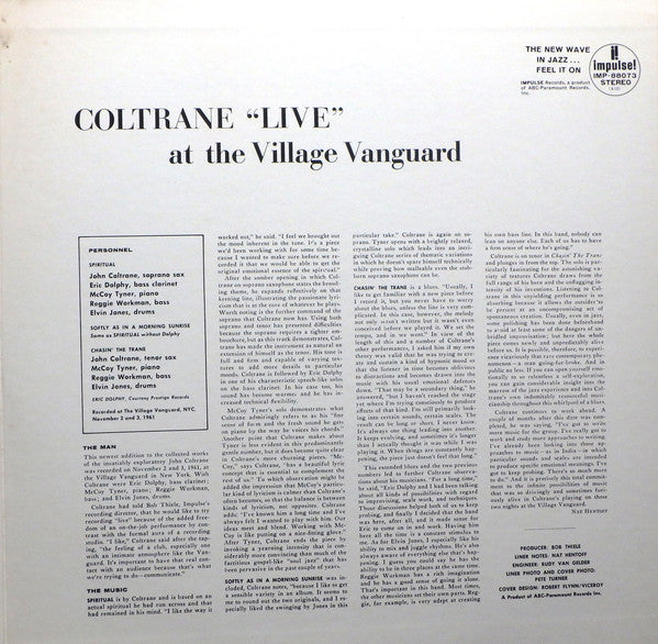 "Live" At The Village Vanguard