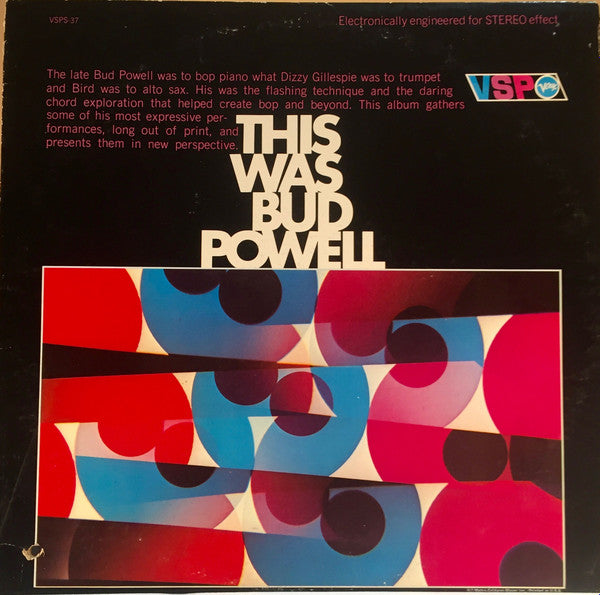 Master Release: This Was Bud Powell by Bud Powell