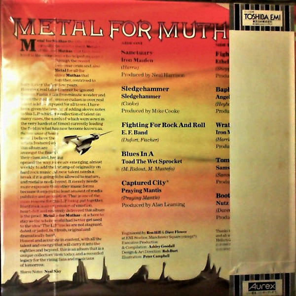 Release: Metal For Muthas-Vinyl-Japan-1980-EMS-81317, EMS-81317-7774485