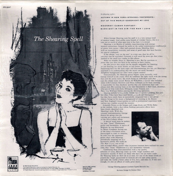 Master Release: The Shearing Spell by The George Shearing Quintet
