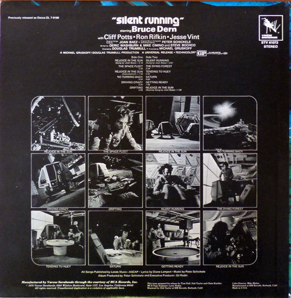 Release: Silent Running (The Original Soundtrack Album)-Vinyl-US-1978-STV-81072-4526088