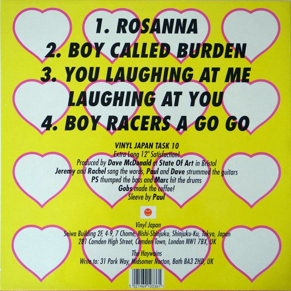 Release: Rosanna-Vinyl-UK-1992-TASK10, TASK 10-2766893