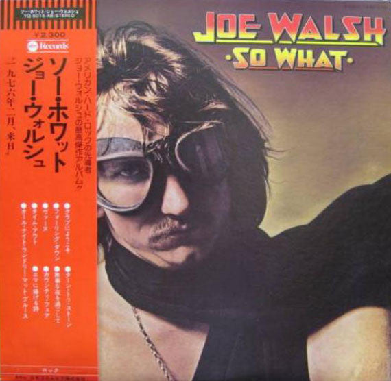 Master Release: So What by Joe Walsh