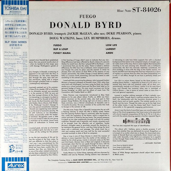 Release: Fuego-Vinyl-Japan-1984-BNJ-71012-5796458