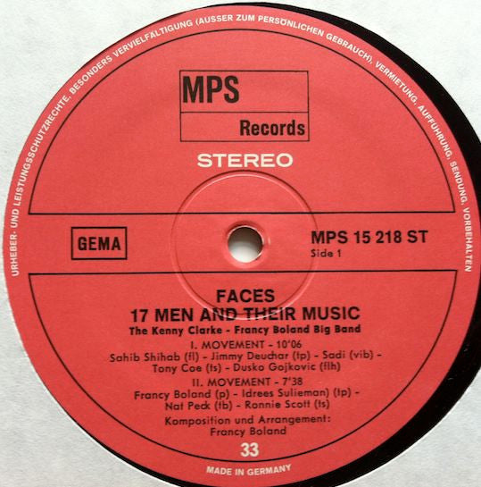 Faces (17 Men And Their Music)