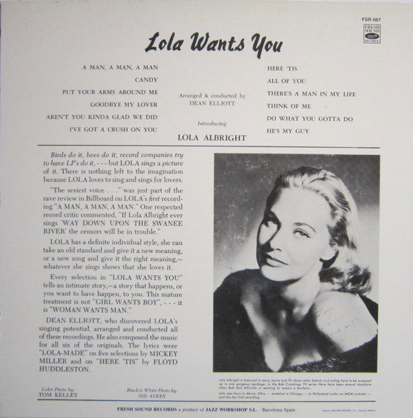 Release: Lola Wants You-Vinyl-Spain-1988-FSR-667-8802428