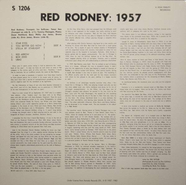 Master Release: 1957 by Red Rodney