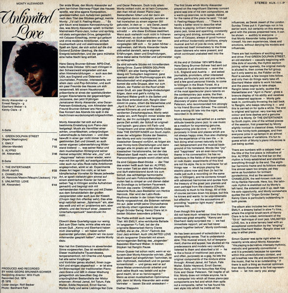 Release: Unlimited Love - Live & In Concert-Vinyl-Japan-1977-KUX-11-P, KUX-11-P-5223674