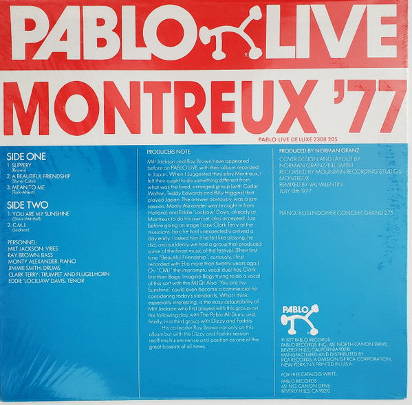 Release: Montreux '77-Vinyl-US-1977-2308 205-2440614