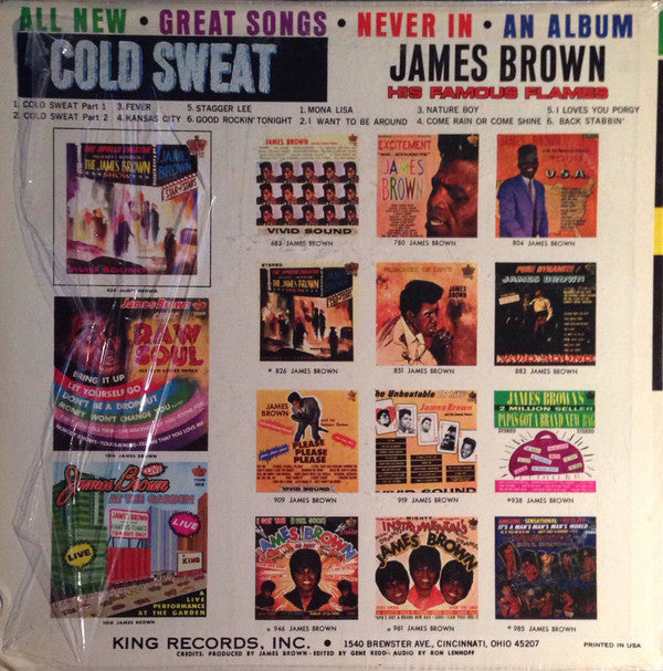Release: Cold Sweat-Vinyl-US-1967-1020, KS-1020-8014272