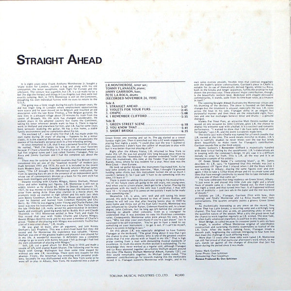 Straight Ahead