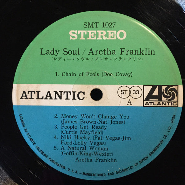 Release: Lady Soul-Vinyl-Japan-1968-SMAT-1027-6945005