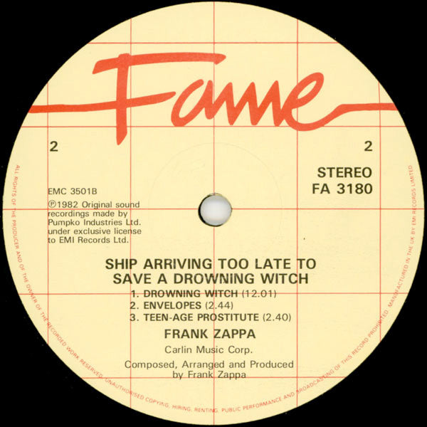 Ship Arriving Too Late To Save A Drowning Witch