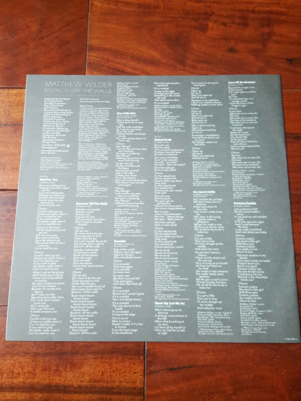 Release: Bouncin' Off The Walls-Vinyl-Japan-1984-28AP 2956-7832190