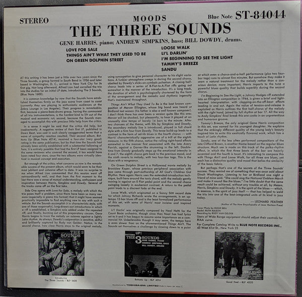 Release: Moods-Vinyl-Japan-1991-BN 4044, BST 84044-6397512