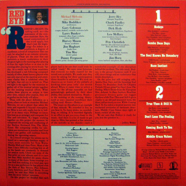 Release: Redeye-Vinyl-US-1979-DR 006 D-3501075