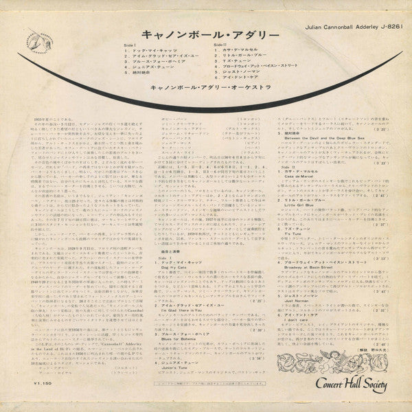 Master Release: In The Land Of Hi-Fi by Cannonball Adderley
