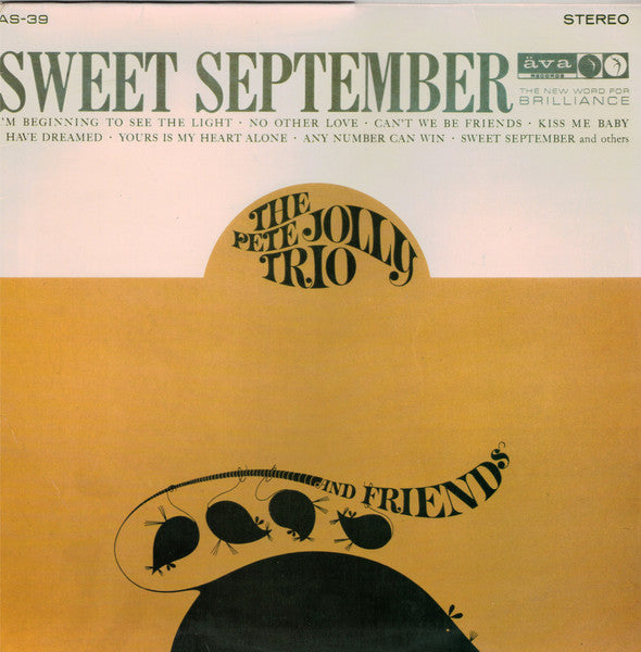 Master Release: Sweet September by The Pete Jolly Trio