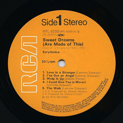 Sweet Dreams (Are Made Of This)