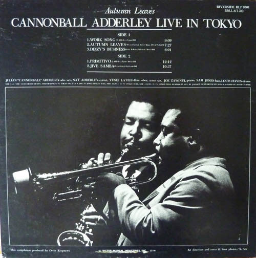 Autumn Leaves - Cannonball Adderley Live In Tokyo