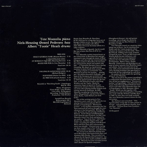 Release: Catalonian Fire-Vinyl-Denmark-1974-SCS-1017-3000907