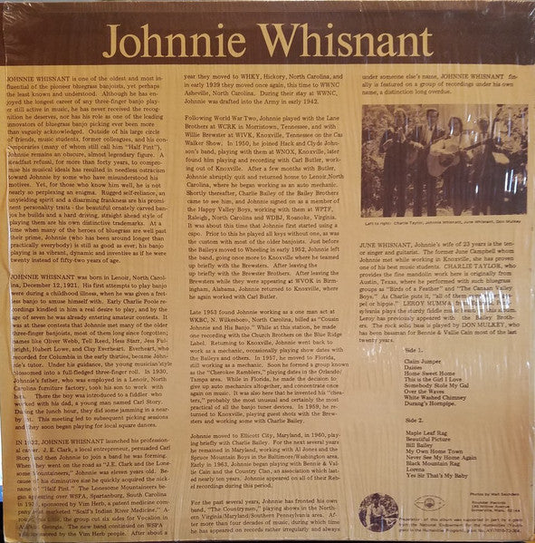 Johnnie Whisnant