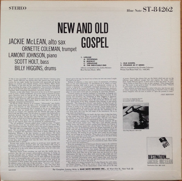 Release: New And Old Gospel-Vinyl-Japan-1979-GXK 8088, BST 84262-6790242