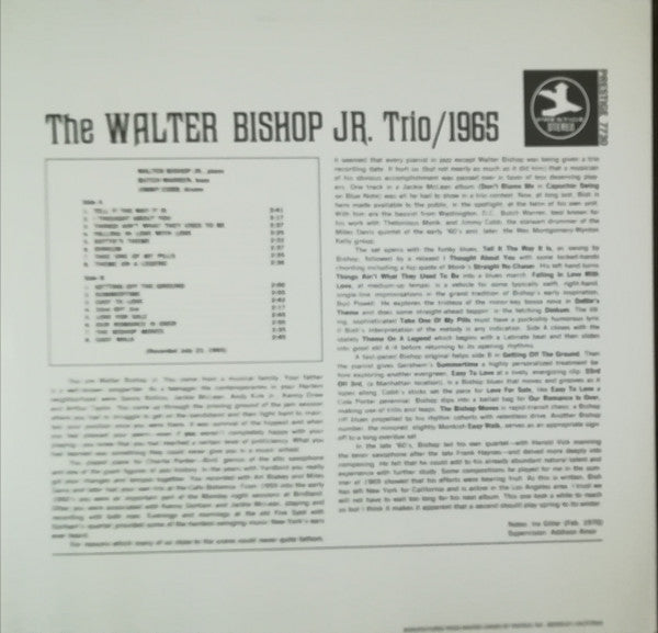 Release: 1965-Vinyl-US-2004-PR 7730, PR-7730-6636909