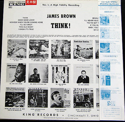 Release: Think!-Vinyl-Japan-1984-25MM 0354, 25MM 0354-4985325
