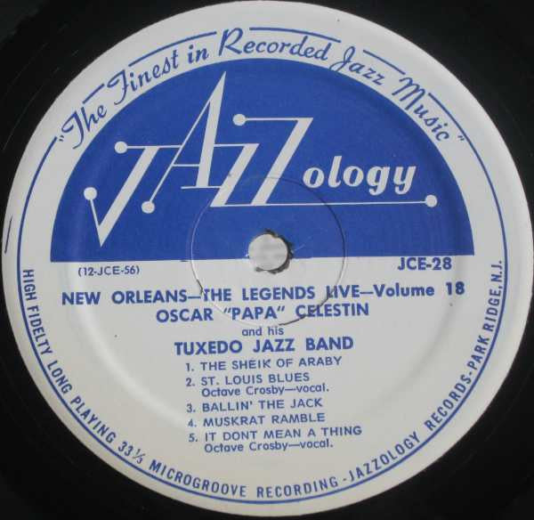 Papa Celestin And His New Orleans Ragtime Band