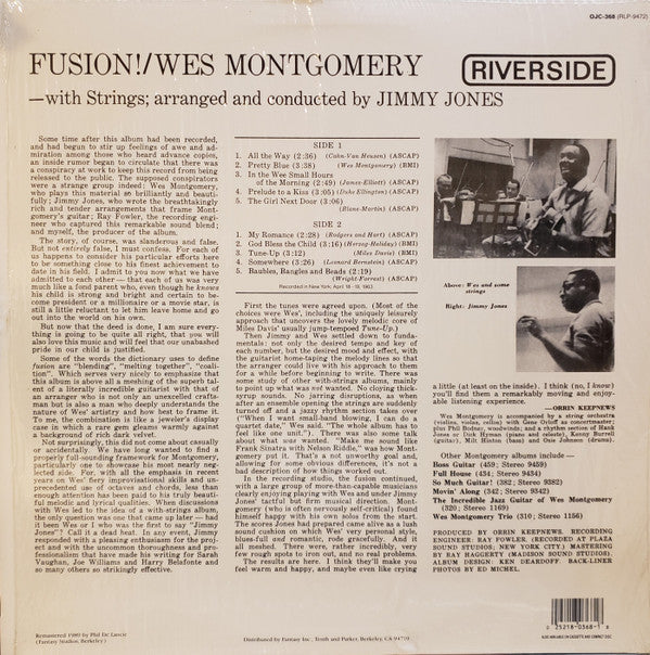 Release: Fusion!-Vinyl-US-None-RLP-9472, OJC-368-7936864