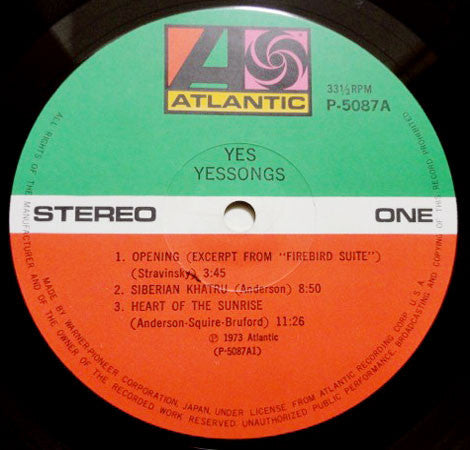 Yessongs
